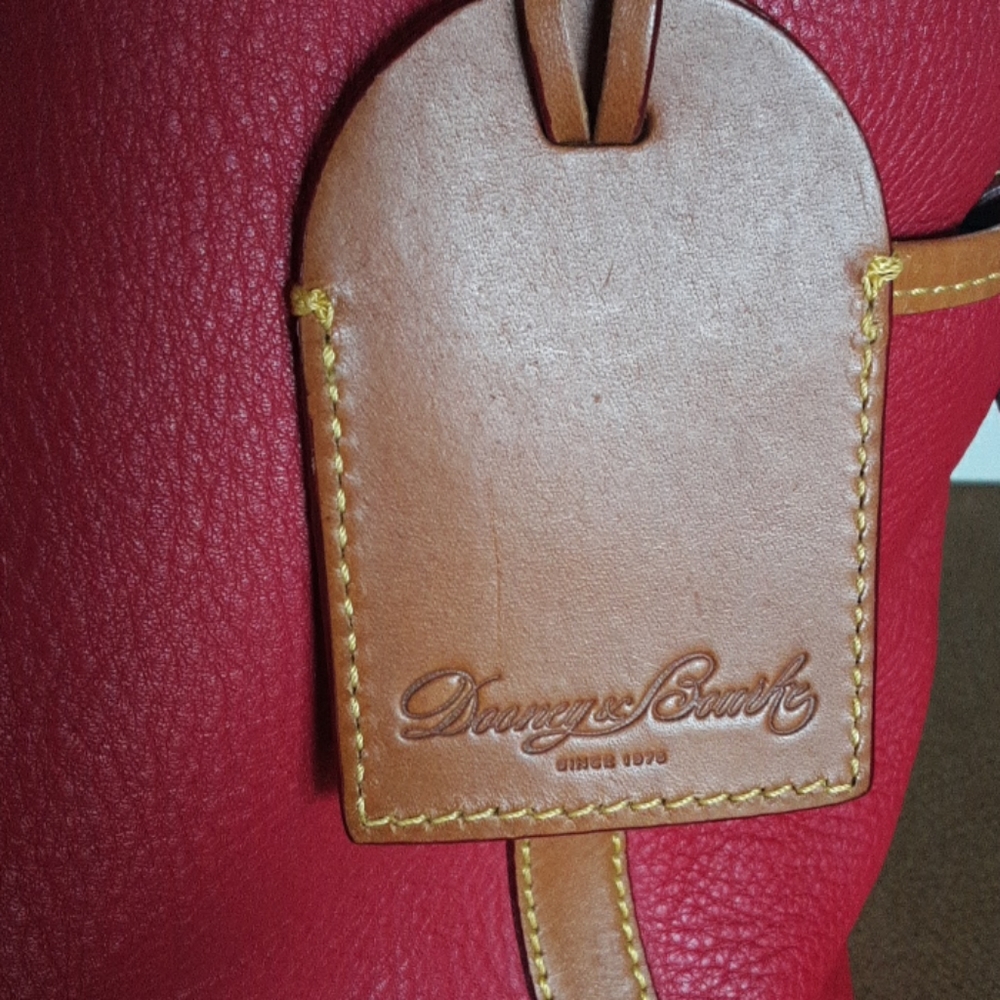 Dooney and Bourke Vintage XL Leather Tote, EUC - Picture 3 of 16